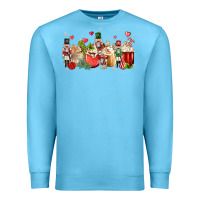 Ocean Blue nutcracker coffee Premium Sweatshirt - MaliasSmallBusiness