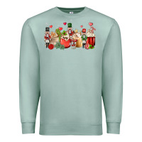 Seafoam nutcracker coffee Premium Sweatshirt - MaliasSmallBusiness