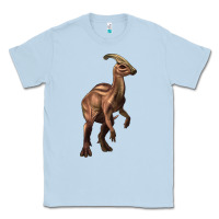 Dusty Blue parasaurolophus Classic Tee - Artiststas