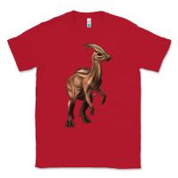 Red parasaurolophus Classic Tee - Artiststas