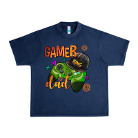 Navy gamer dad Urban Heavy Tee - AdoDesignShop