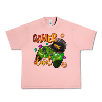 Salmon gamer dad Urban Heavy Tee - AdoDesignShop