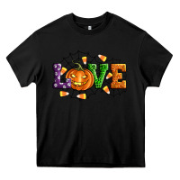Black Halloween Love Heavy Core Tee - Artiststas