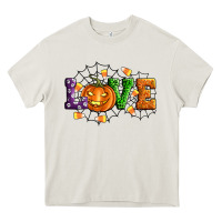Cream Halloween Love Heavy Core Tee - Artiststas