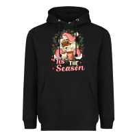 Black tis the season conchas Heavyweight Hoodie - MaliasSmallBusiness