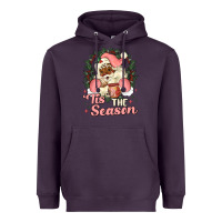 Plum tis the season conchas Heavyweight Hoodie - MaliasSmallBusiness