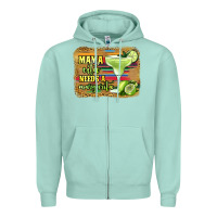Mama Cita Needs A Margarita Zipper Hoodie | Teevron