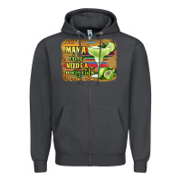 Smoke mama cita needs a margarita Zipper Hoodie - Jasminsmagicworld