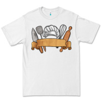 White customized chef tools Premium Tee - MaliasSmallBusiness