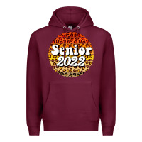 Burgundy senior 2022 Premium Hoodie - BarkalooDesign