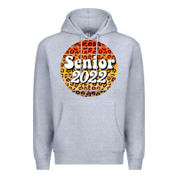 Heather Grey senior 2022 Premium Hoodie - BarkalooDesign