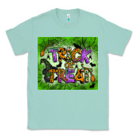 Seafoam trick or treat tumbler Classic Tee - BundleAndBundleShop