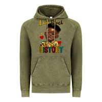 Vintage Olive i am black history black boy Vintage Hoodie - HRA Design Shop