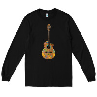 Black mexican guitar Long Sleeve Tee - Artiststas