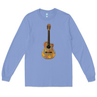 Colony Blue mexican guitar Long Sleeve Tee - Artiststas