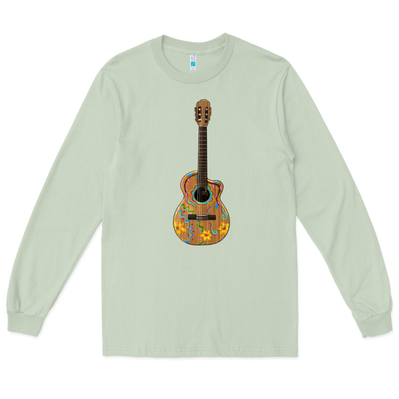 Mexican Guitar Long Sleeve Tee by Artiststas | Teevron