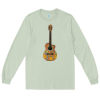 Matcha mexican guitar Long Sleeve Tee - Artiststas