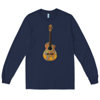 Navy mexican guitar Long Sleeve Tee - Artiststas