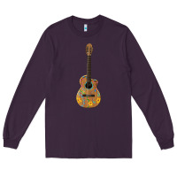 Plum mexican guitar Long Sleeve Tee - Artiststas