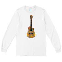 White mexican guitar Long Sleeve Tee - Artiststas