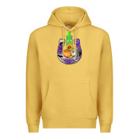 Antique Gold horseshoe halloween Premium Hoodie - AdoDesignShop