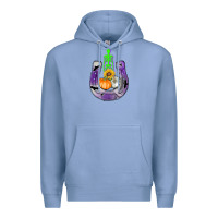 Colony Blue horseshoe halloween Premium Hoodie - AdoDesignShop