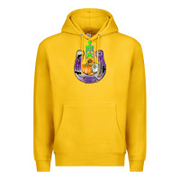 Lemon horseshoe halloween Premium Hoodie - AdoDesignShop