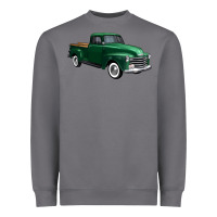 Storm western green truck right 34 view 1 Heavyweight Sweatshirt - FaDigitalArtStudio