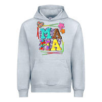 Heather Grey Autism Mama Urban Hoodie - NancyCooperArtShop