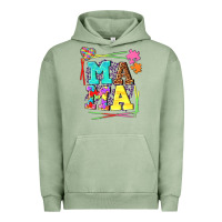 Pigment Oil Green Autism Mama Urban Hoodie - NancyCooperArtShop