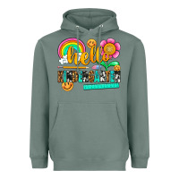 Sage hello kindergarten Heavyweight Hoodie - NancyCooperArtShop