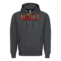 Smoke mama floral aztec leopard Zipper Hoodie - Jasminsmagicworld