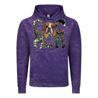 Cloud Purple dog mom Vintage Hoodie - SublimationCraftShop