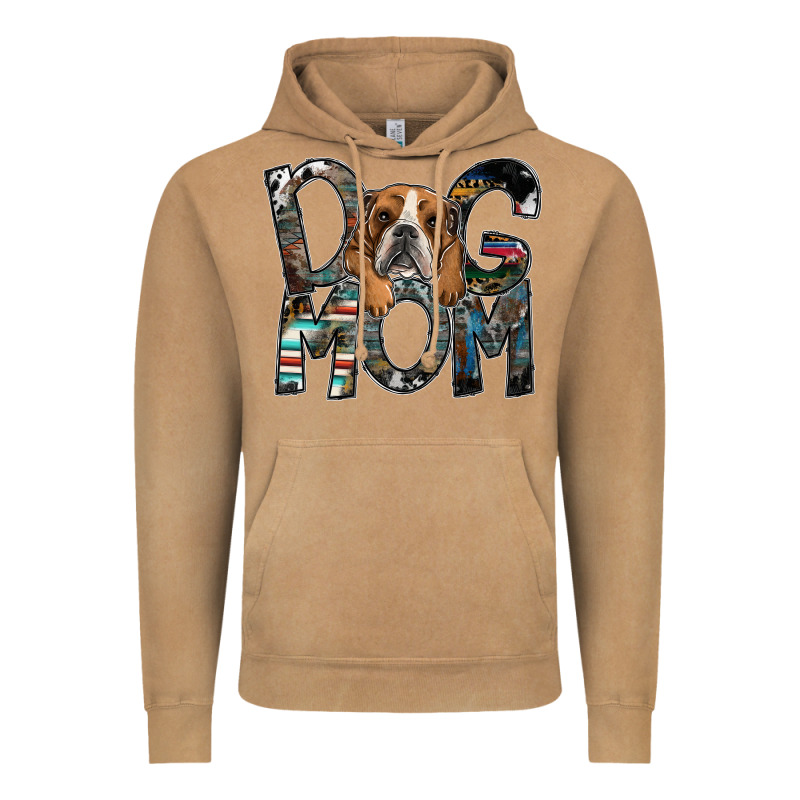 Dog Mom Vintage Hoodie by SublimationCraftShop | Teevron