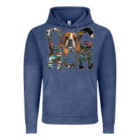 Vintage Denim dog mom Vintage Hoodie - SublimationCraftShop