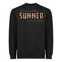 Black take me where summer never ends Heavyweight Sweatshirt - CowhideDigitalArt