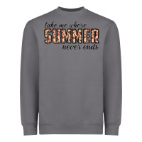 Storm take me where summer never ends Heavyweight Sweatshirt - CowhideDigitalArt