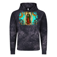 Cloud Black gemstone our lady of guadalupe Vintage Hoodie - JahusDesignShop