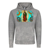 Cloud Rock gemstone our lady of guadalupe Vintage Hoodie - JahusDesignShop