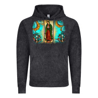 Vintage Black gemstone our lady of guadalupe Vintage Hoodie - JahusDesignShop