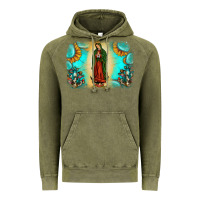 Gemstone Our Lady Of Guadalupe Vintage Hoodie | Teevron