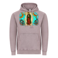 Vintage Zinc gemstone our lady of guadalupe Vintage Hoodie - JahusDesignShop