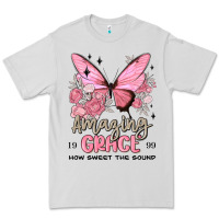Amazing Grace How Sweet The Sound Butterfly Premium Tee | Teevron