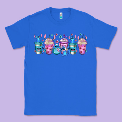 Stitch Coffee Cups Libbey Glass Classic Tee Designed By Jasminsmagicworld