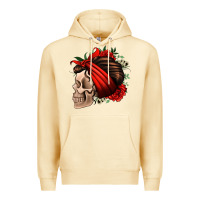 Pina Colada bandana and roses skull Premium Hoodie - Jasminsmagicworld