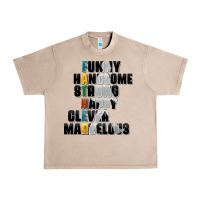 French Oak father words Urban Heavy Tee - AdoDesignShop