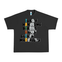 Pigment Black father words Urban Heavy Tee - AdoDesignShop