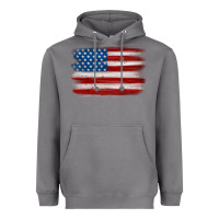 Storm american flag distressed background Heavyweight Hoodie - MaliasSmallBusiness