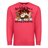 We Whisk You A Merry Christmas Premium Sweatshirt | Teevron