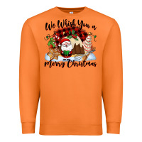 Carrot We whisk you a Merry Christmas Premium Sweatshirt - NancyCooperArtShop